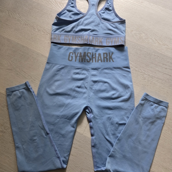 Gymshark Light Blue Activewear Set - Picture 6 of 8